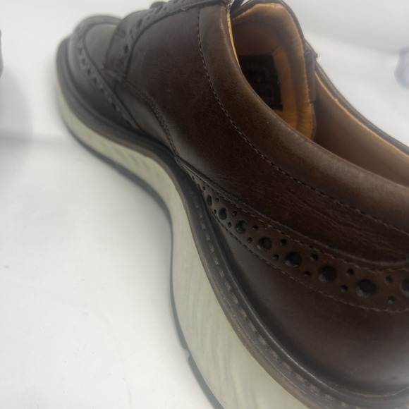 ECCO Men\'s ST.1 Hybrid Wingtip Derby leather shoes cocoa brown size 8-8.5 main image 16